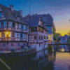 Strasbourg Sunset Diamond Paintings