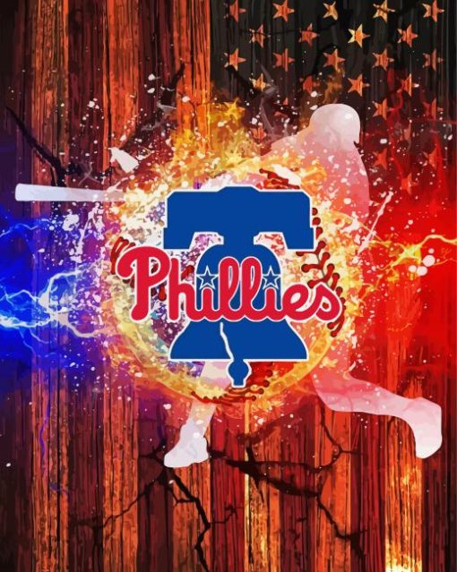 Philadelphia Phillies Poster Diamond By Paintings