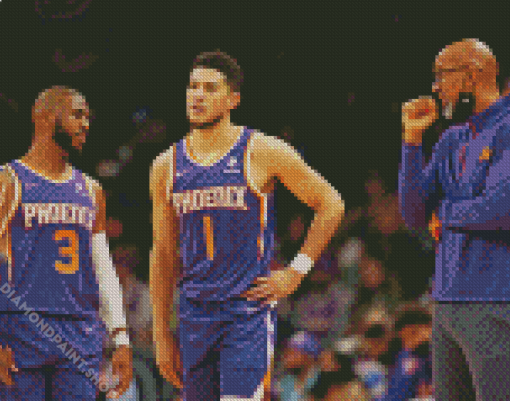 Phoenix Suns Team Diamond Paintings