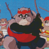 Pom Poko Character Diamond Paintings