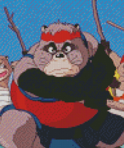 Pom Poko Character Diamond Paintings