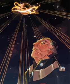 Powerful Sigma Overwatch Diamond Paintings