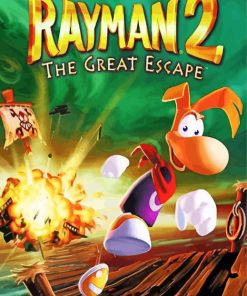 Rayman Game Poster Diamond Paintings