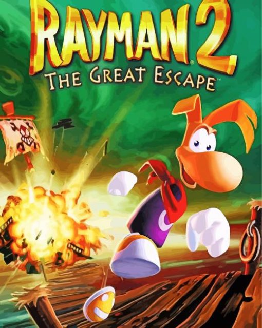 Rayman Game Poster Diamond Paintings