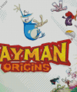 Rayman Video Game Diamond Paintings