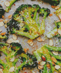 Roasted Broccoli Diamond Paintings