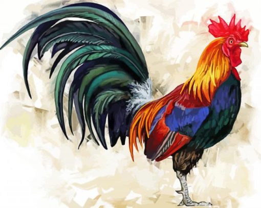 Rooster Bird Diamond Paintings