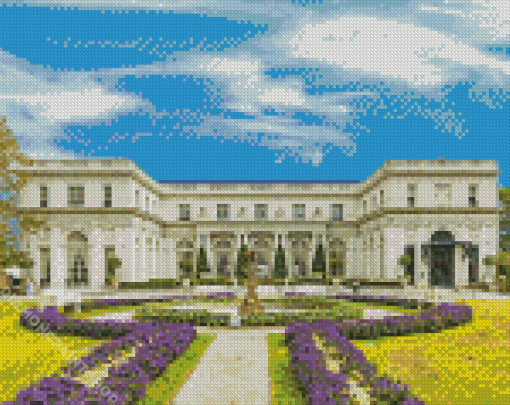 Rosecliff Rhode Castle Diamond Paintings