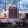 Rusty Semi Truck Diamond Paintings