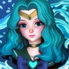 Sailor Neptune Character Diamond Paintings