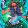 Sailor Neptune Manga Diamond Paintings