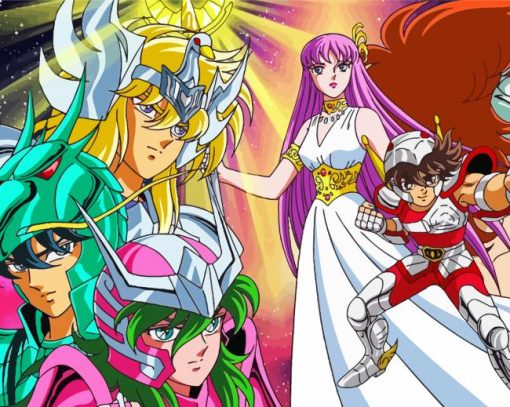 Saint Seiya Manga Diamond Paintings