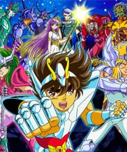 Saint Seiya Characters Diamond Paintings