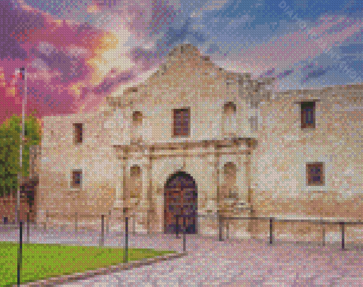 San Antonio Building Diamond Paintings