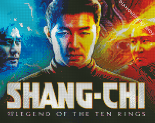 Shang Chi Movie Poster Diamond Paintings