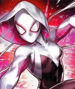 Spider Gwen Animation Diamond Paintings