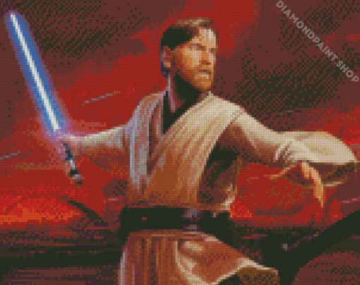 Obi Wan Character Diamond Paintings