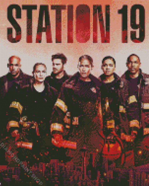 Station 19 Poster Diamond Paintings