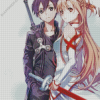 Sword Art Online Couple Diamond Paintings