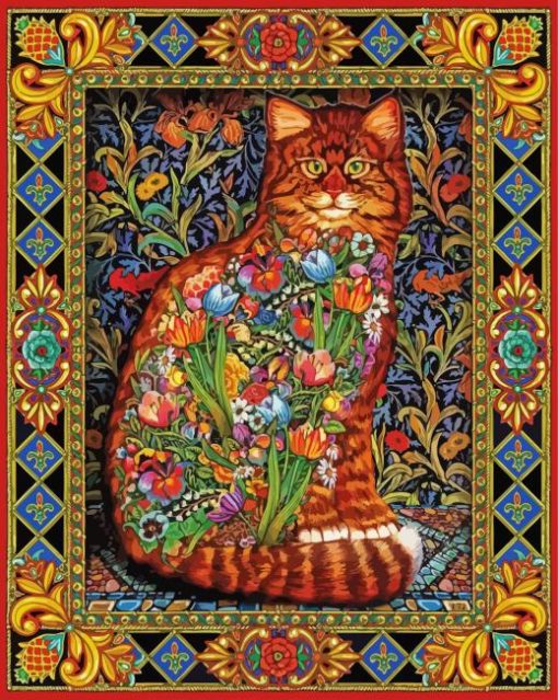 Tapestry Cat Art Diamond Paintings