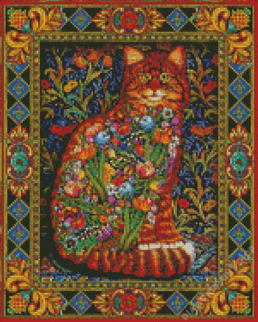 Tapestry Cat Art Diamond Paintings