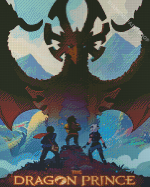 The Dragon Prince Poster Diamond Paintings