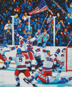 The Miracle On Ice Diamond Paintings