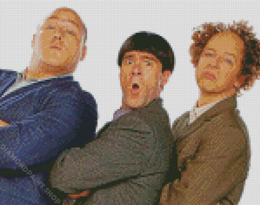 The Three Stooges Diamond Paintings