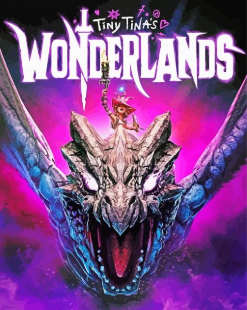 Tiny Tinas Wonderlands Poster Diamond Paintings