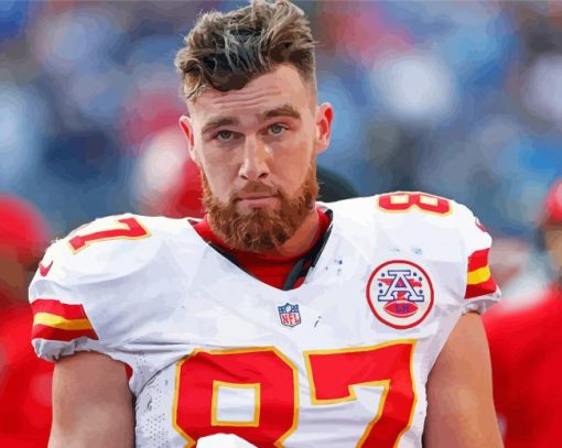 Travis Kelce Footballer Diamond Paintings