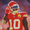 Tyreek Hill Player Diamond Paintings