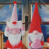 Valentines Day Gnomes Diamond Paintings