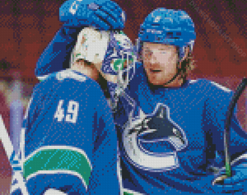 Vancouver Canucks Players Diamond Paintings