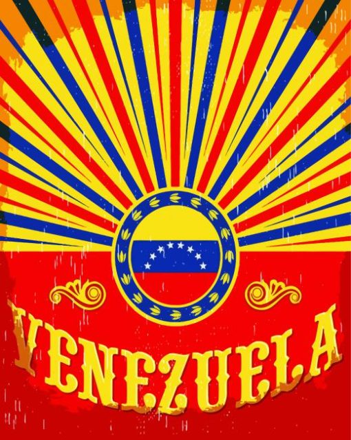 Venezuela Poster Diamond Paintings