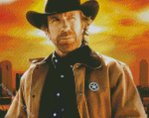 Walker Texas Ranger Film Diamond Paintings