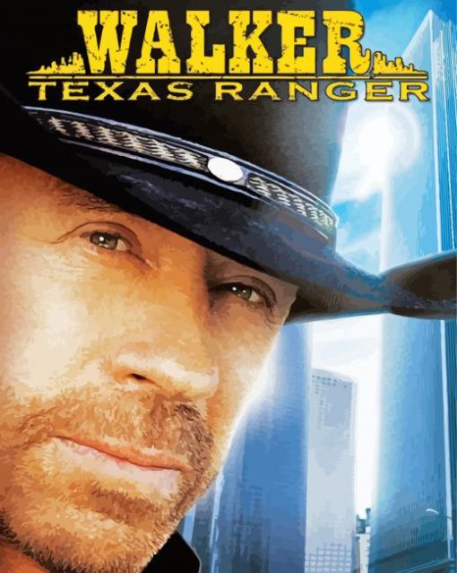 Walker Texas Ranger Poster Diamond Paintings