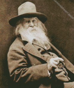 Walt Whitman Diamond Paintings