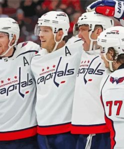 Washington Capitals Team Diamond Paintings