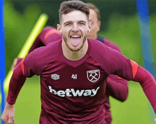 Declan Rice Player Diamond Paintings