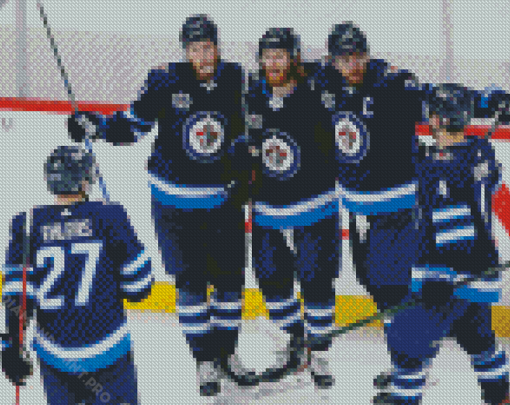 Winnipeg Jets Players Diamond Paintings