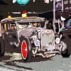 Abstract Ratrod Car Diamond Paintings