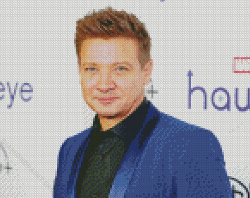 Classy Jeremy Renner Diamond Paintings