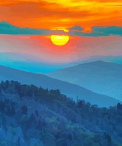 Blue Ridge Mountain Diamond Paintings