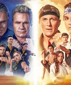 Cobra Kai Cast Diamond Paintings