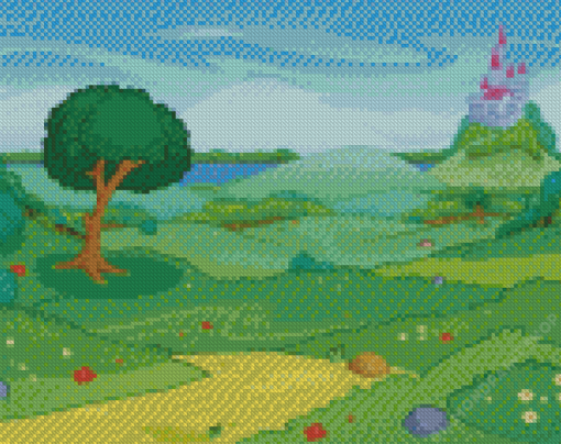 Aesthetic Fantasy Land Diamond Paintings