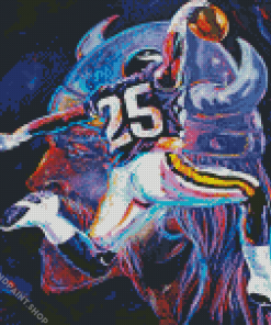 Aesthetic Minnesota Vikings Diamond Paintings