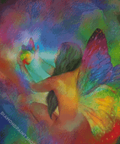 Rainbow Fairy Art Diamond Paintings