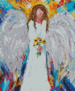 Sunflower Angel Art Diamond Paintings