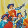 The Three Musketeers Diamond Paintings