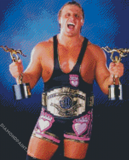 Owen Hart Wrestler Diamond Paintings